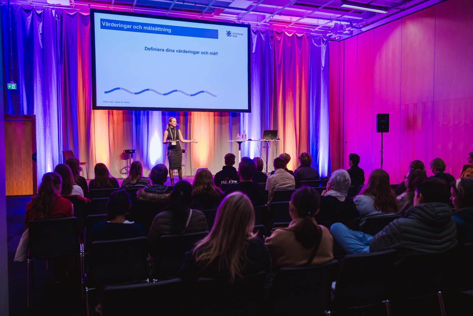 Föreläsning om yrken och utbildningar